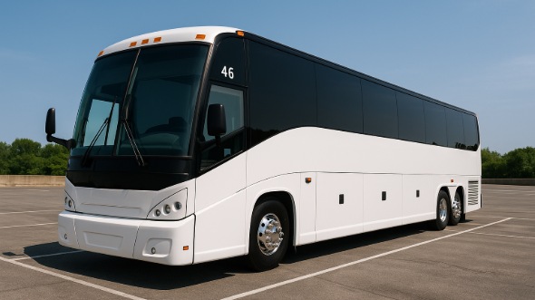 Exterior of San Leandro Party Bus Company's 40 Passenger Party Bus in San Leandro