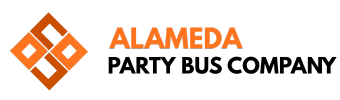 alameda party bus company logo
