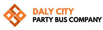 daly city party bus company logo