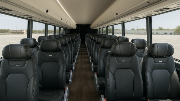 san francisco 25 passenger minibus interior