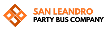 san leandro party bus company logo