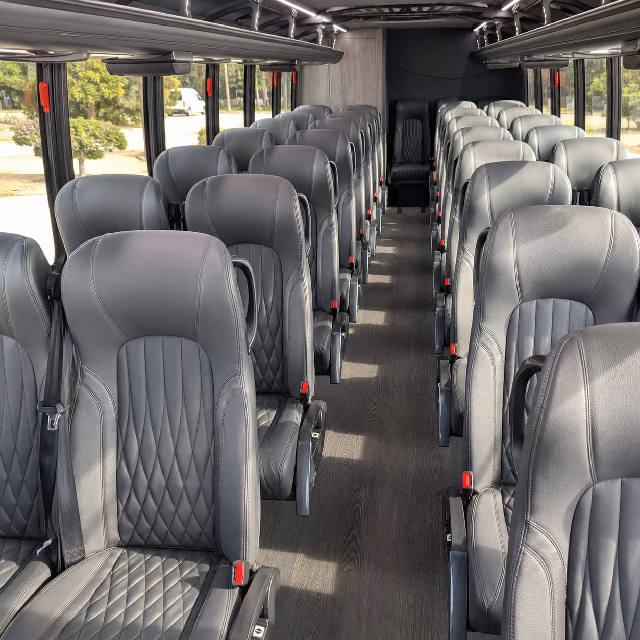 San Francisco Airport Shuttle & Transportation onboard seating