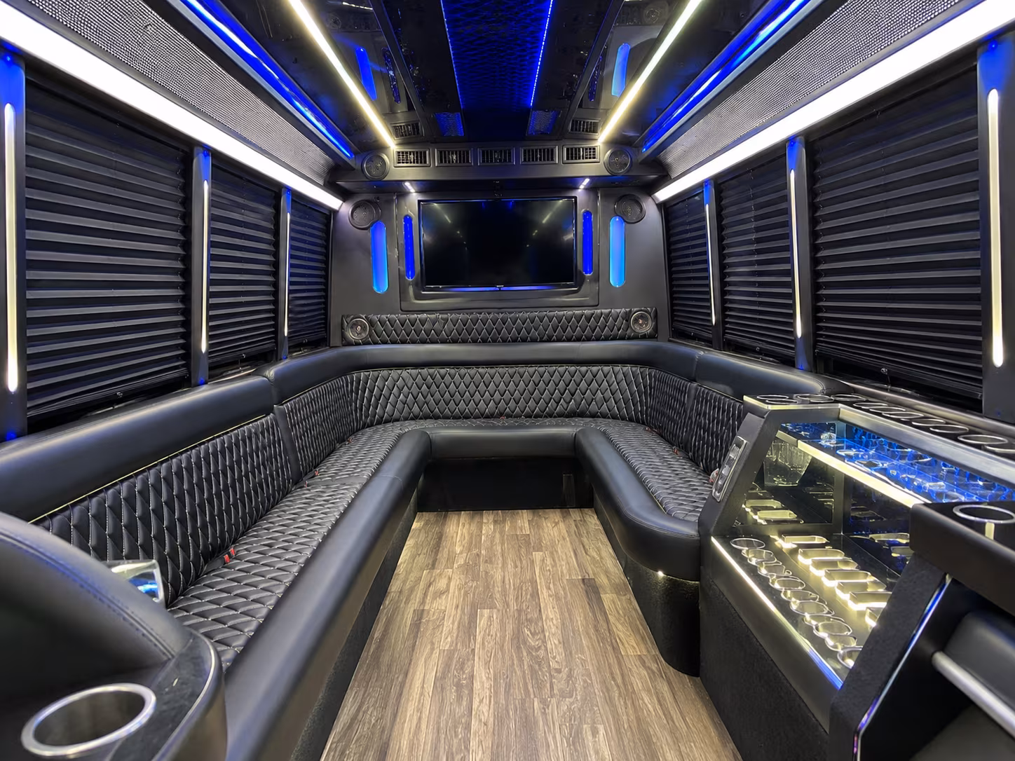 San Francisco Bachelor & Bachelorette Transportation party bus exterior