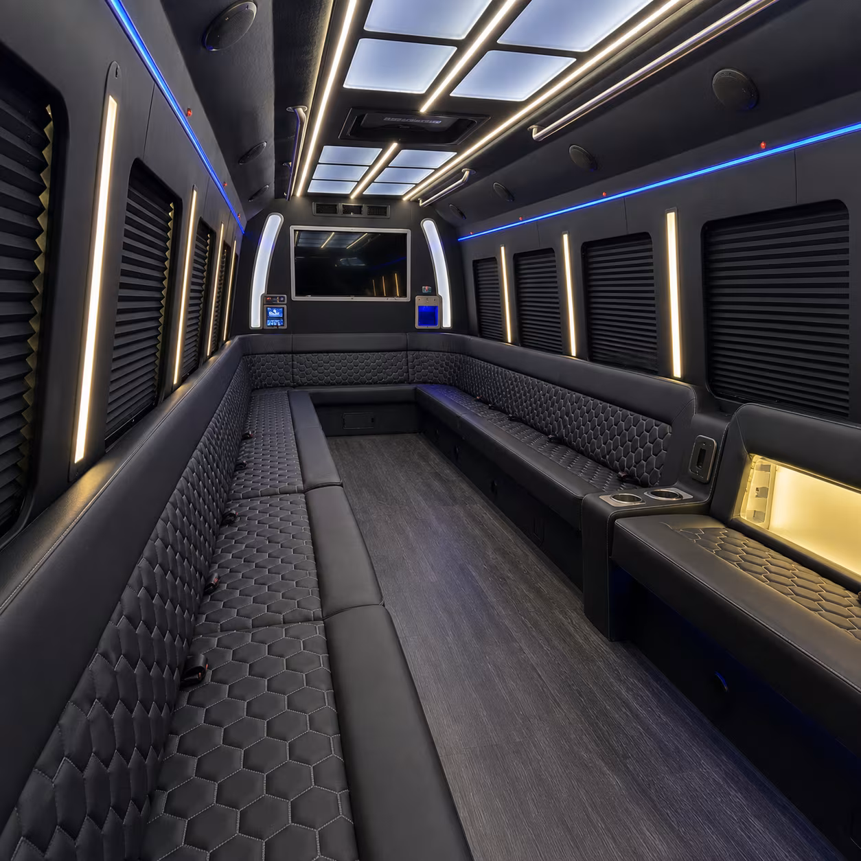 San Francisco Bachelor & Bachelorette Transportation party bus exterior