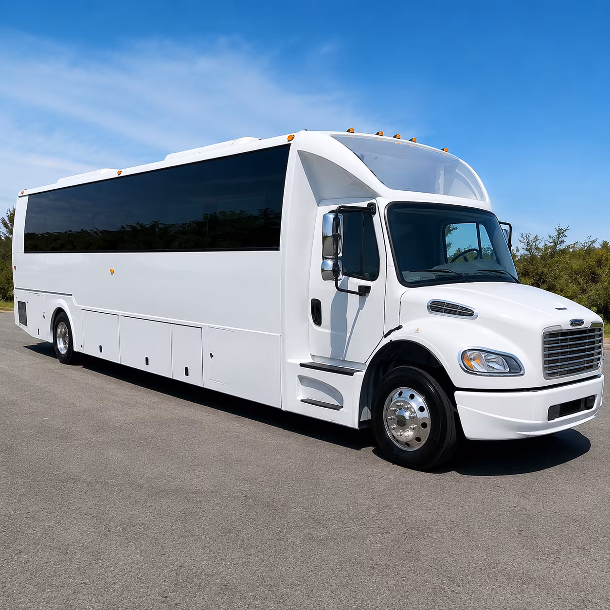 San Francisco Concert & Music Festival Transportation party bus exterior