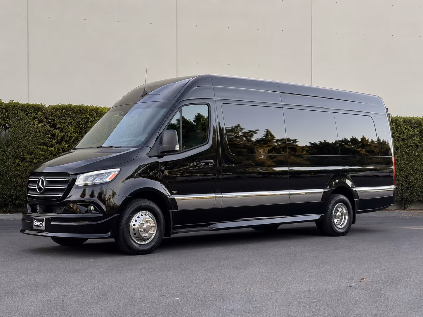 San Francisco Corporate Transportation party bus exterior