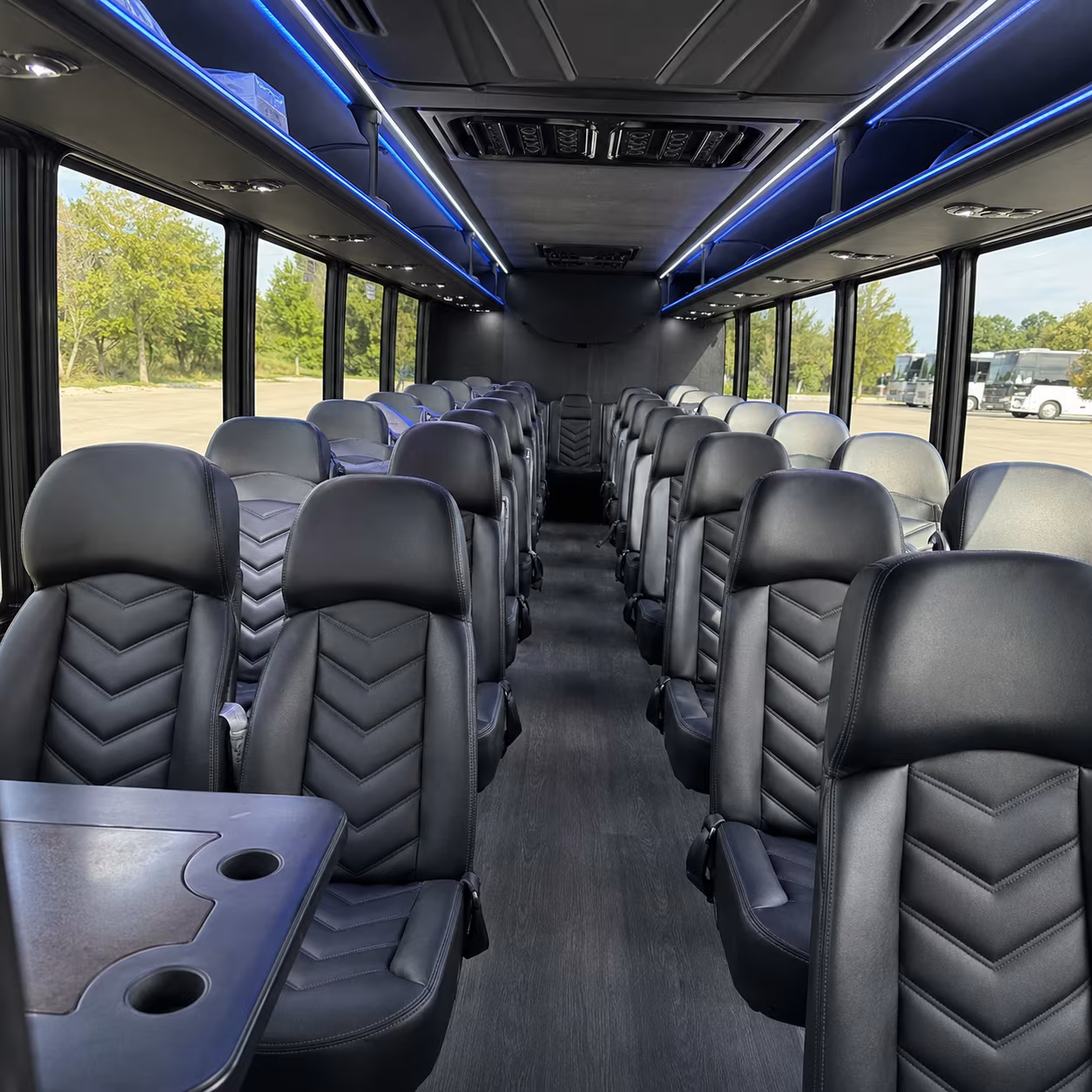 San Francisco Corporate Transportation party bus exterior